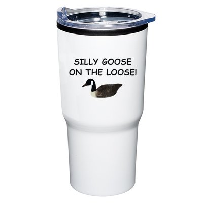 Funny Meme Silly Goose On The Loose Joke Tumbler