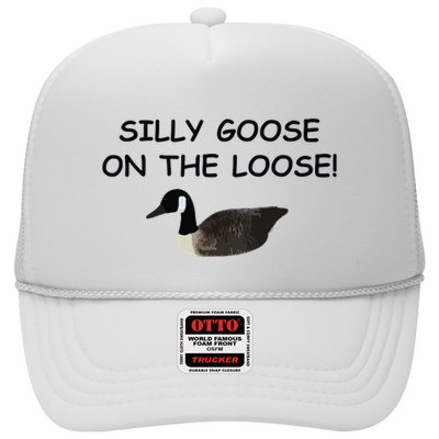 Funny Meme Silly Goose On The Loose Joke Trucker Hat
