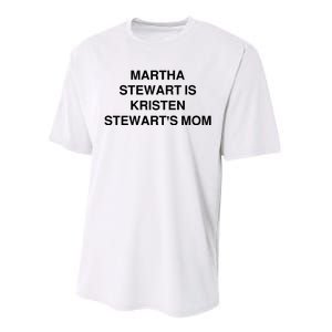 Funny Mom Shirt Martha Stewart Kristen Stewart's Mom Performance Sprint T-Shirt