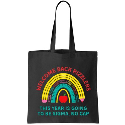 Funny Middle School Teacher Back To School Gen Alpha Slang Bag