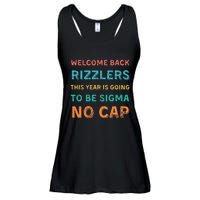 Funny Middle School Teacher Back To School Gen Alpha Slang Ladies Essential Flowy Tank