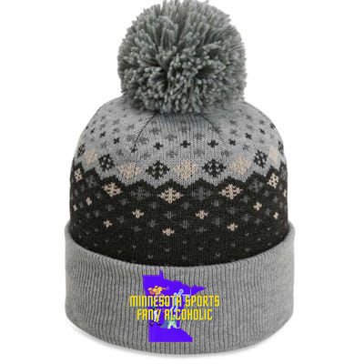 Funny Minnesota Sports Fan Alcoholic Fun Gift Idea The Baniff Cuffed Pom Beanie