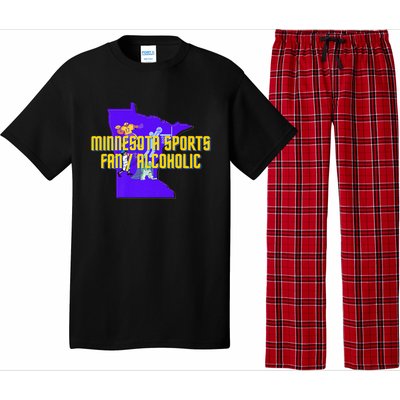 Funny Minnesota Sports Fan Alcoholic Fun Gift Idea Pajama Set