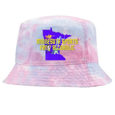 Funny Minnesota Sports Fan Alcoholic Fun Gift Idea Tie-Dyed Bucket Hat