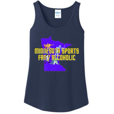 Funny Minnesota Sports Fan Alcoholic Fun Gift Idea Ladies Essential Tank