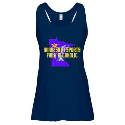 Funny Minnesota Sports Fan Alcoholic Fun Gift Idea Ladies Essential Flowy Tank