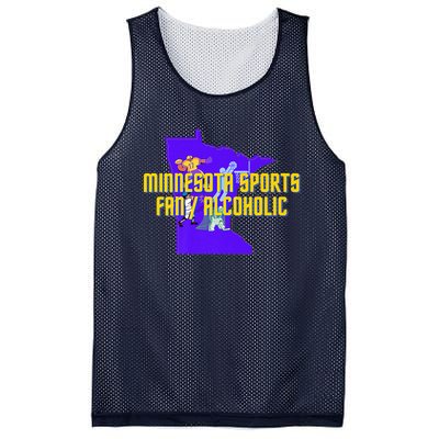 Funny Minnesota Sports Fan Alcoholic Fun Gift Idea Mesh Reversible Basketball Jersey Tank