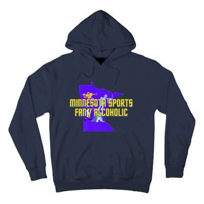 Funny Minnesota Sports Fan Alcoholic Fun Gift Idea Tall Hoodie