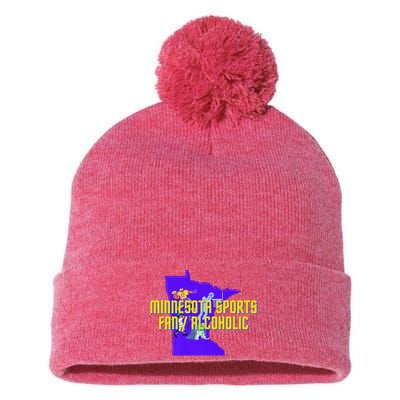 Funny Minnesota Sports Fan Alcoholic Fun Gift Idea Pom Pom 12in Knit Beanie