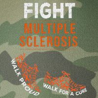 Fight Multiple Sclerosis Ms Awareness Warrior Ribbon Legacy Tie Dye Trucker Hat