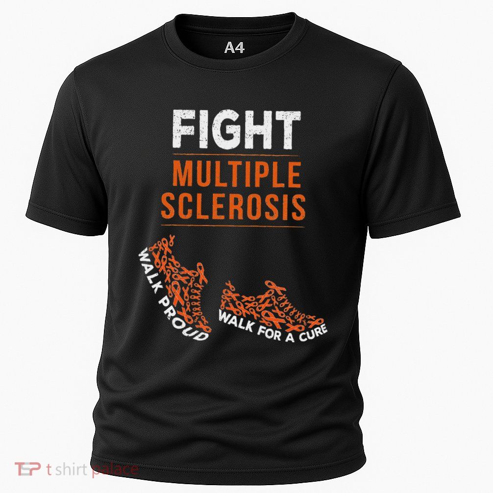 Fight Multiple Sclerosis Ms Awareness Warrior Ribbon Performance Shirt