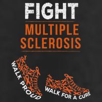 Fight Multiple Sclerosis Ms Awareness Warrior Ribbon Adult Drive Performance Visor