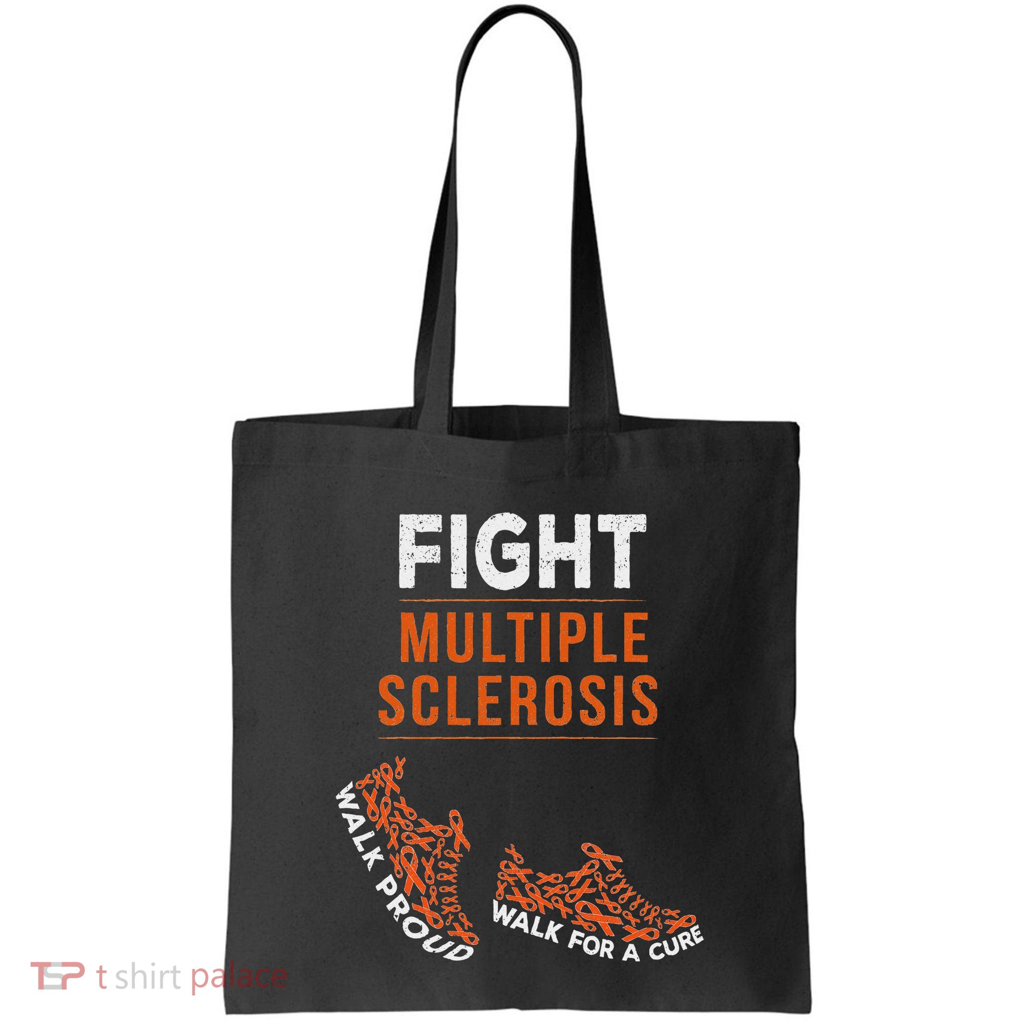 Fight Multiple Sclerosis Ms Awareness Warrior Ribbon Bag