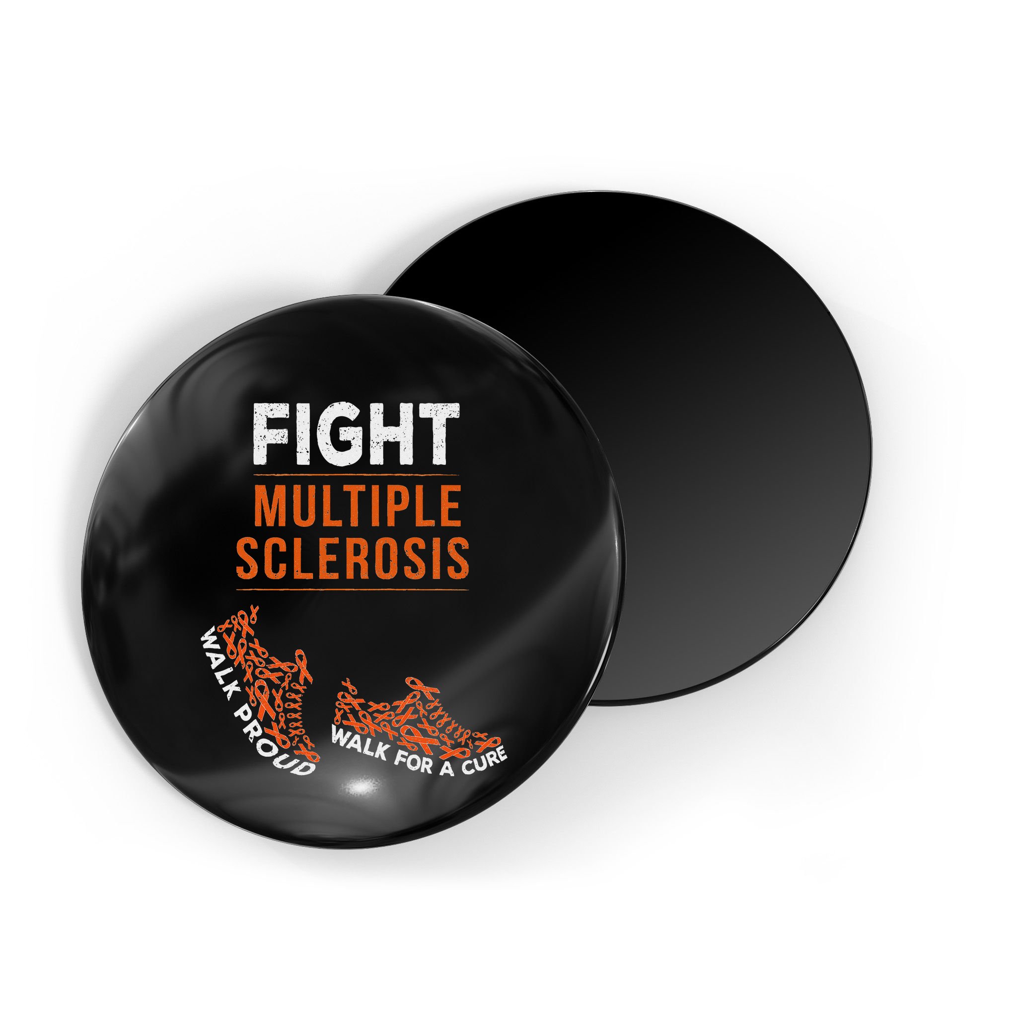 Fight Multiple Sclerosis Ms Awareness Warrior Ribbon Magnet