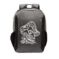 Fungus Mushrooms Silhouette Vector Backpack