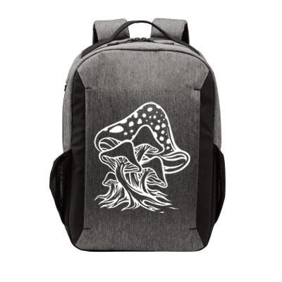 Fungus Mushrooms Silhouette Vector Backpack