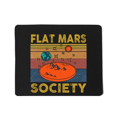 Flat Mars Society Mars Mousepad