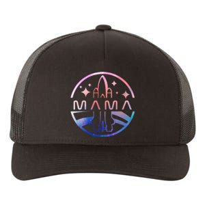 Funny Mama Space Astronaut Rocket Birthday Party Yupoong Adult 5-Panel Trucker Hat