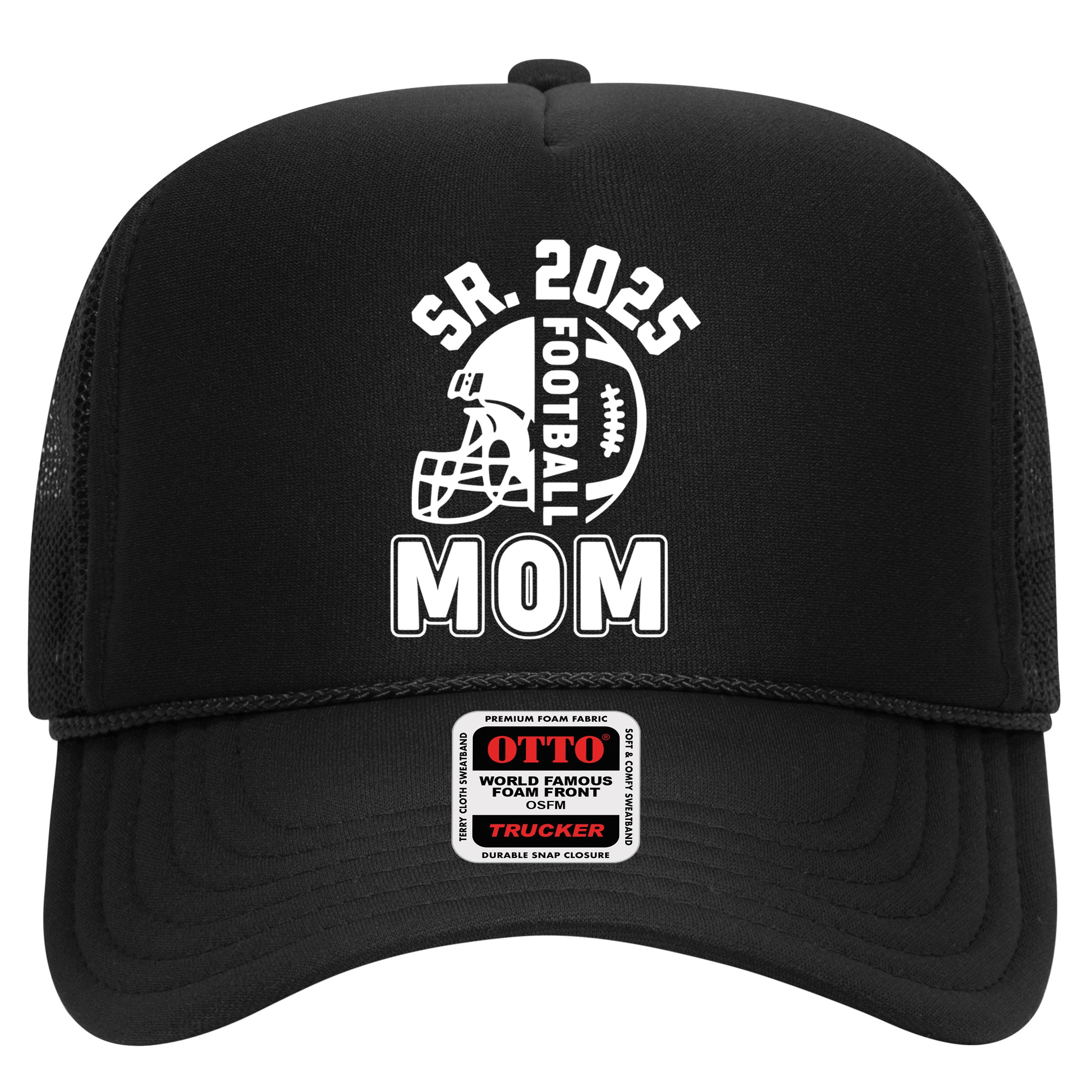 Football Mom Senior 2025 For High College Football Mama Meaningful Gift Hat