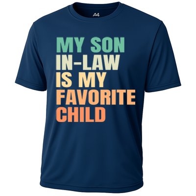 Funny My Son In Law Is My Favorite Child Cooling Performance Crew T-Shirt