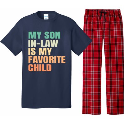 Funny My Son In Law Is My Favorite Child Pajama Set