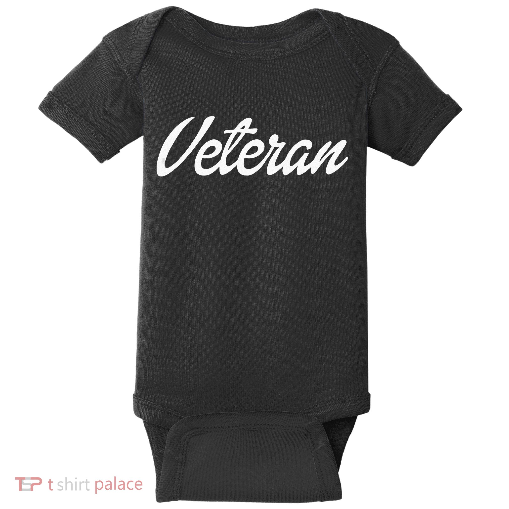 Female Military Service Veteran Gift Baby Bodysuit