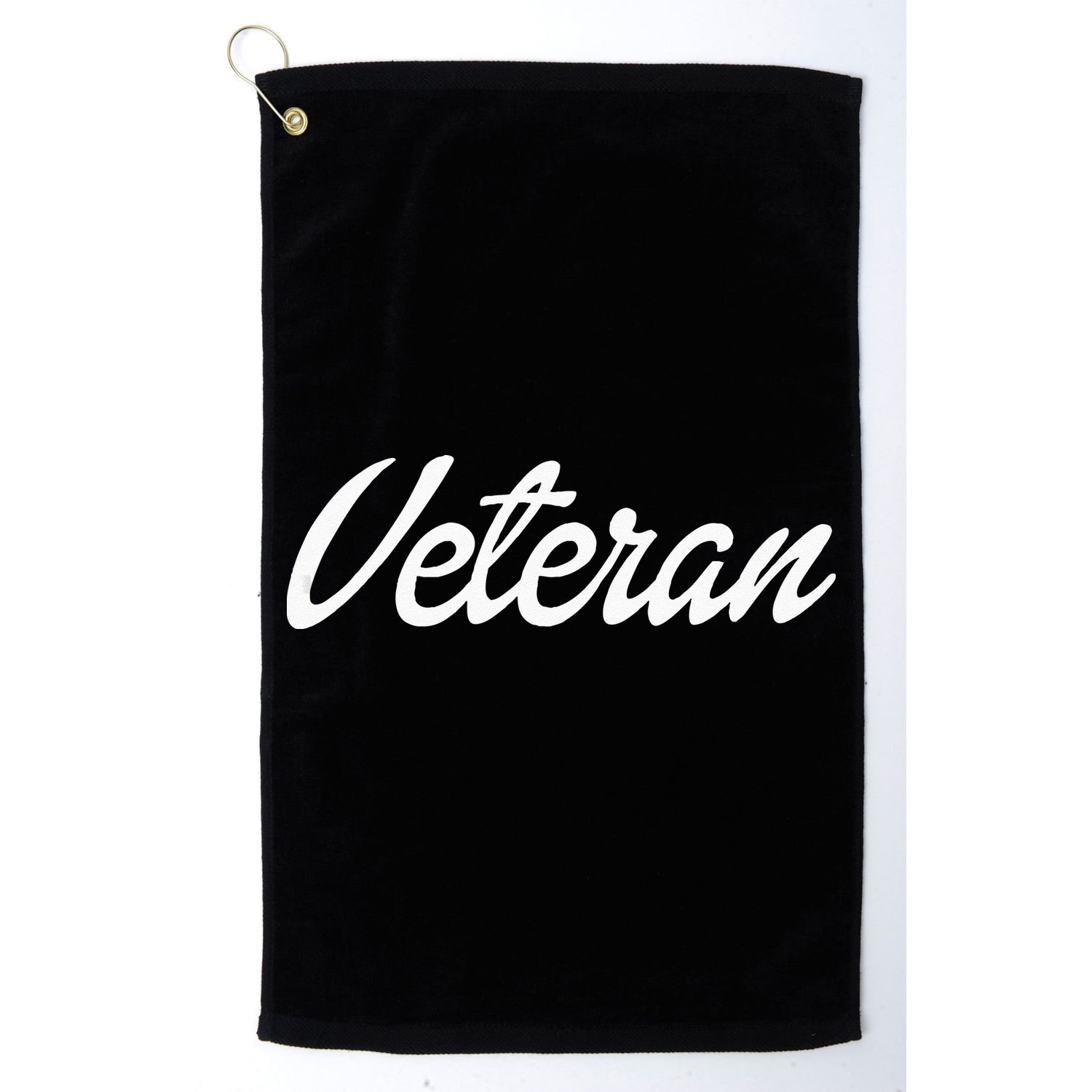 Female Military Service Veteran Gift Golf Towel