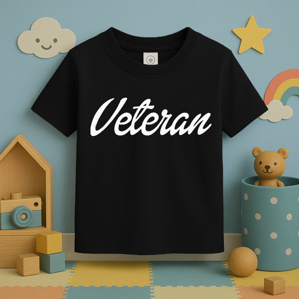 Female Military Service Veteran Gift Toddler T-Shirt