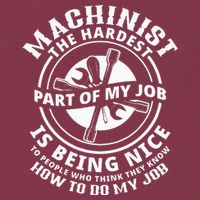 Funny Machinist Sarcastic Machine Operator 16oz Travel Tumbler