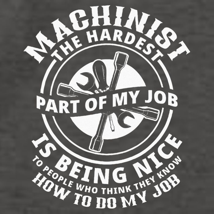 Funny Machinist Sarcastic Machine Operator Vector Backpack