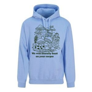 Funny Mushroom Shirts Gift Idea For Fungi Lover Unisex Surf Hoodie