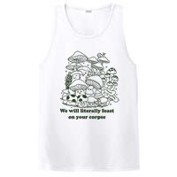 Funny Mushroom Shirts Gift Idea For Fungi Lover PosiCharge Competitor Tank