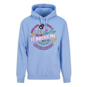 Funny Motherhood Some Days I Rock It Mothers Day Unisex Surf Hoodie