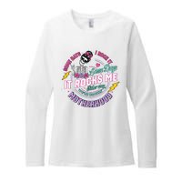 Funny Motherhood Some Days I Rock It Mothers Day Womens CVC Long Sleeve Shirt