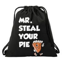 Fanny Mr. Steal Your Pie Thanksgiving Drawstring Bag