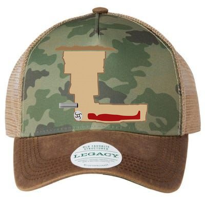 Funny Meme Saddam Hussein Hiding Spot Teen Joke Brain Rot Legacy Tie Dye Trucker Hat