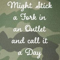 Funny Might Stick A Fork In An Outlet And Call It A Day Sarcastic Legacy Tie Dye Trucker Hat