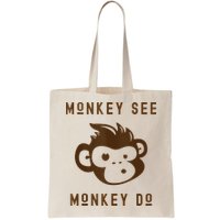 Funny Monkey See Monkey Do Cute Adorable Primate Chimp Bag