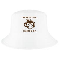 Funny Monkey See Monkey Do Cute Adorable Primate Chimp Cool Comfort Performance Bucket Hat