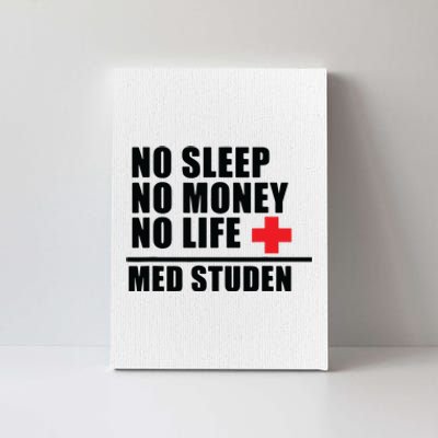 Funny Med School Trust Me Im Almost A Doctor Canvas