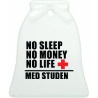 Funny Med School Trust Me Im Almost A Doctor Ceramic Bell Ornament