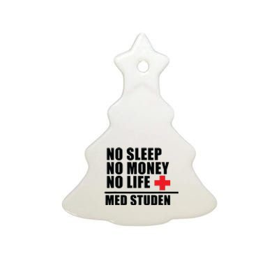 Funny Med School Trust Me Im Almost A Doctor Ceramic Tree Ornament