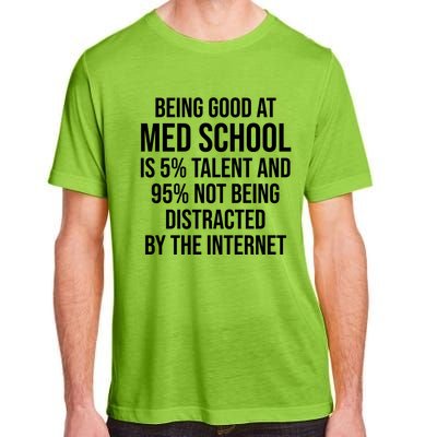 Funny Med School Student Medical Doctor Humor Gift Adult ChromaSoft Performance T-Shirt