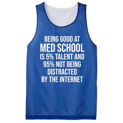 Funny Med School Student Medical Doctor Humor Gift Mesh Reversible Basketball Jersey Tank