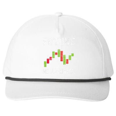 Future Millionaire Stock Exchange Day Trader Day Trading Snapback Five-Panel Rope Hat