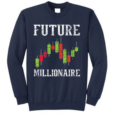 Future Millionaire Stock Exchange Day Trader Day Trading Sweatshirt