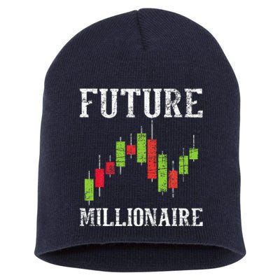 Future Millionaire Stock Exchange Day Trader Day Trading Short Acrylic Beanie