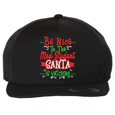 Funny Med Student Christmas Gag Gift Medical Future Doctor Gift Wool Snapback Cap