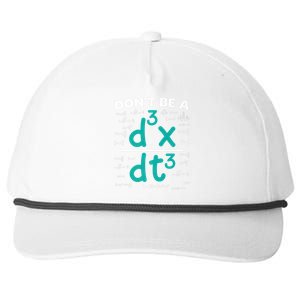 Funny Math Saying Equation Math Joke Cute Gift Snapback Five-Panel Rope Hat