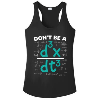 Funny Math Saying Equation Math Joke Cute Gift Ladies PosiCharge Competitor Racerback Tank